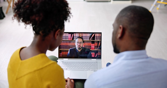 Virtual Divorce Hearing in California